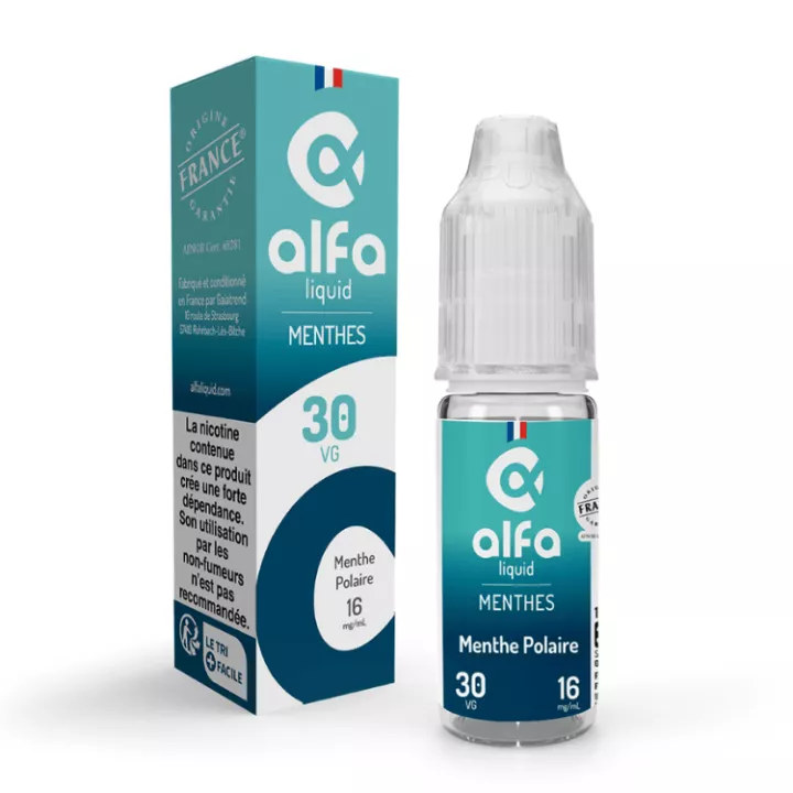 E-liquide Menthe Polaire 10 ml - Alfaliquid