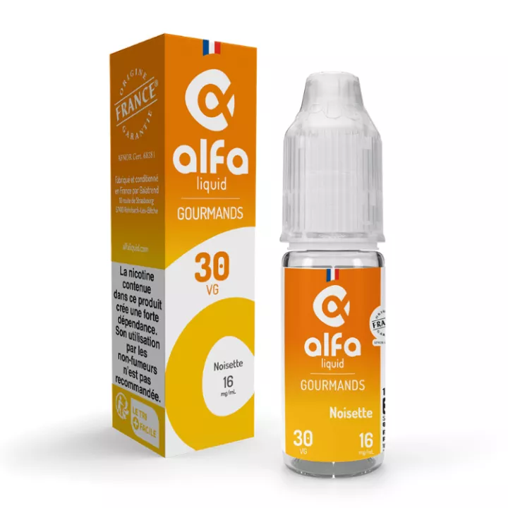 E-Liquid Noisette 10 ml - Alfaliquid