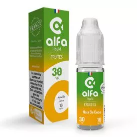E-Liquide Noix de Coco - Fruités - 10ml - Alfaliquid