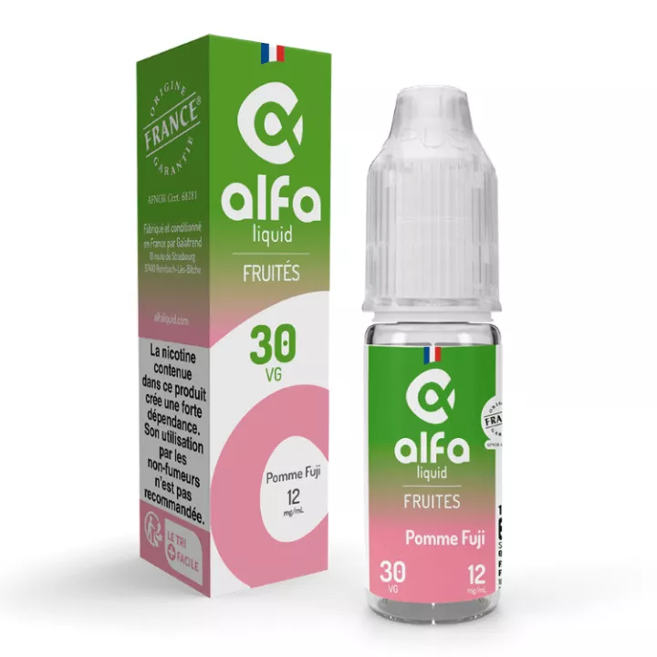 E-liquide Pomme Fuji 10 ml - Alfaliquid