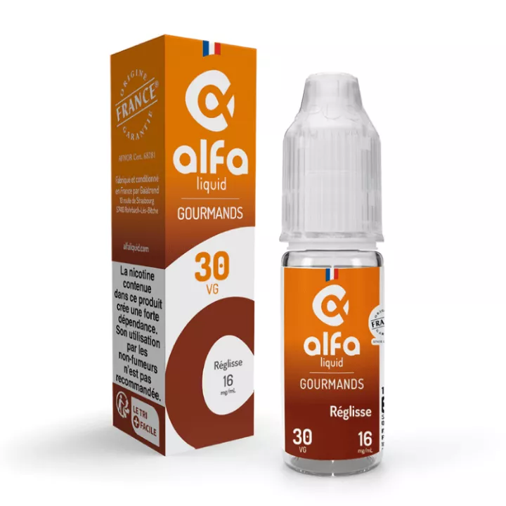 E-Liquid R&eacute;glisse 10 ml - Alfaliquid