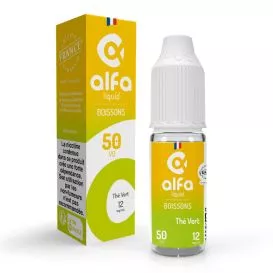 E-Liquid Thé Vert - Boissons - 10ml - Alfaliquid