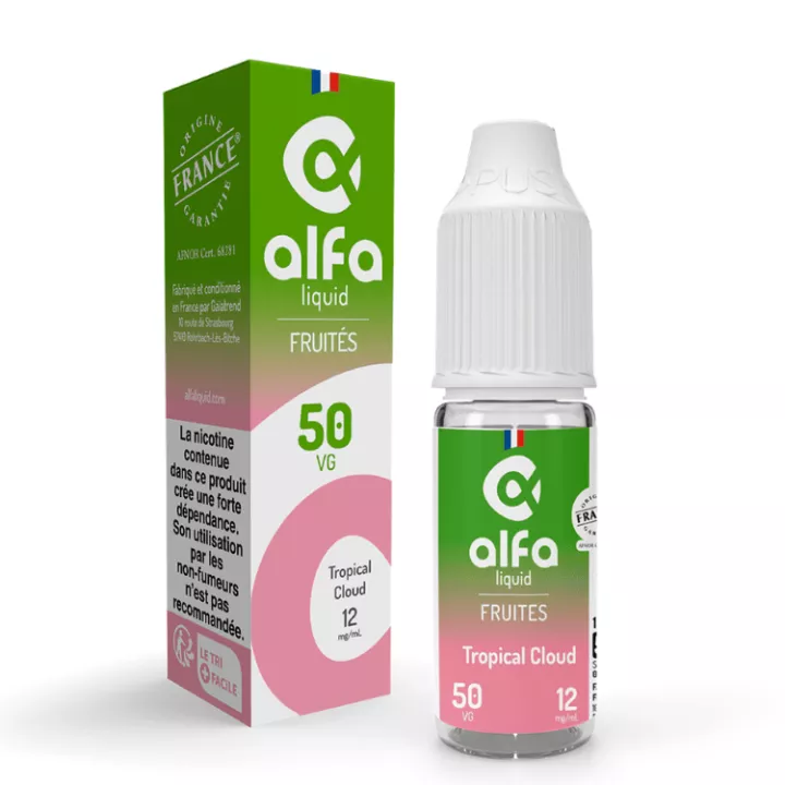 E-Liquid Tropical Cloud 10 ml - Alfaliquid