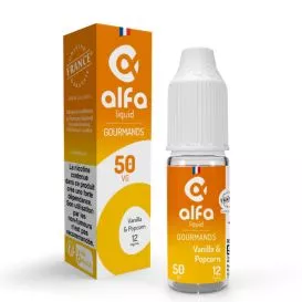E-Liquid Vanilla & Popcorn - Gourmands - 10ml - Alfaliquid