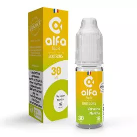 E-Liquide Verveine Menthe - Boissons - 10ml - Alfaliquid