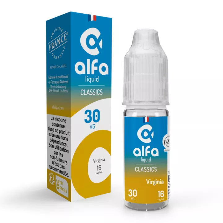 E-Liquid Virginia 10 ml - Alfaliquid