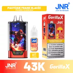 Puff Patrone Past&egrave;que Fraise Glac&eacute;e - Gorilla X - JNR