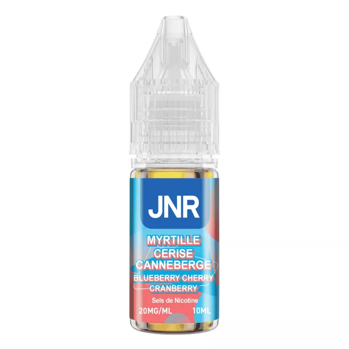 E-liquide JNR Blueberry Cherry Cranberry | sels de nicotine