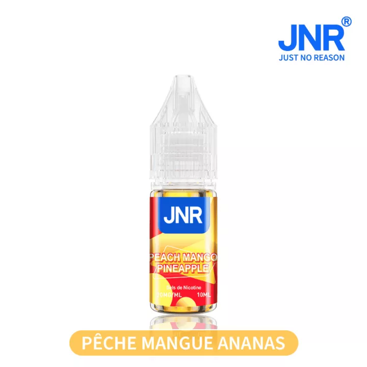 E-liquide JNR Peach Mango Pineapple | sels de nicotine