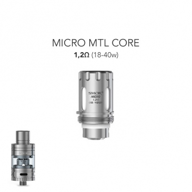 Résistance MTL Core 1.2ohm Micro Nano TFV4 - Smoktech 3,90 € 0