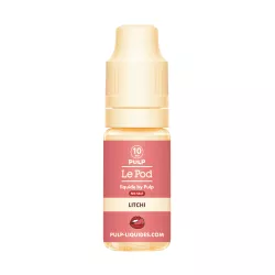 E-Liquide Sels de Nicotine Litchi - Le Pod Liquide - 10ml - Pulp