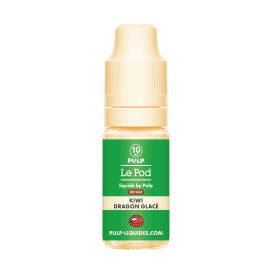 E-Liquide Sels de Nicotine Kiwi Dragon Glacé - Le Pod Liquide - 10ml - Pulp