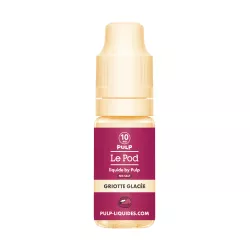 E-Liquide Sels de Nicotine Griotte Glac&eacute;e - Le Pod Liquide - 10ml - Pulp