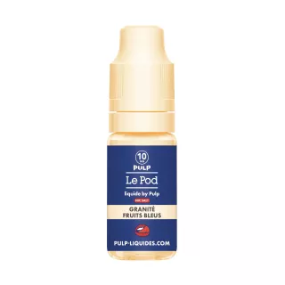 E-Liquid Nikotinsalze Granit&eacute; Fruits Bleus - Le Pod Liquide - 10ml - Pulp