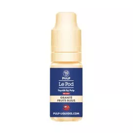 E-Liquide Sels de Nicotine Granité Fruits Bleus - Le Pod Liquide - 10ml - Pulp