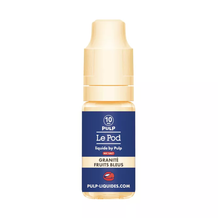 E-Liquid Nikotinsalze Granit&eacute; Fruits Bleus - Le Pod Liquide - 10ml - Pulp
