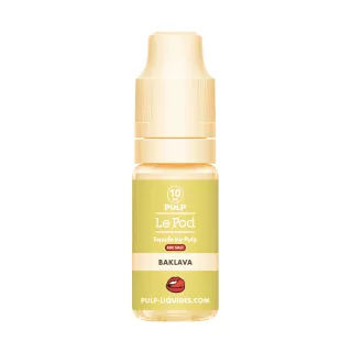 E-Liquide Sels de Nicotine Baklava - Le Pod Liquide - 10ml - Pulp