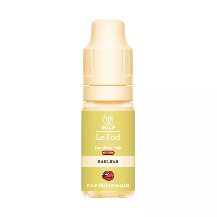 E-Liquid Nikotinsalze Baklava - Le Pod Liquide - 10ml - Pulp