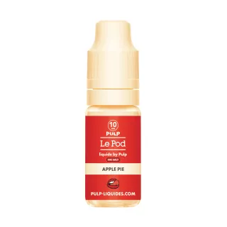 E-Liquide Sels de Nicotine Apple Pie - Le Pod Liquide - 10ml - Pulp