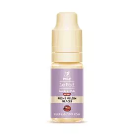 E-Liquid Nikotinsalze Pêche Melon Glacés - Le Pod Liquide - 10ml - Pulp