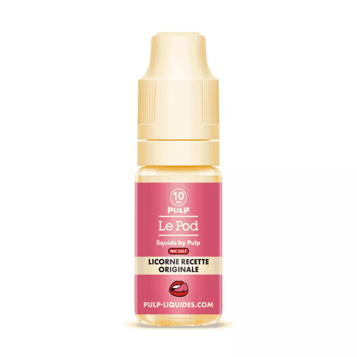 E-Liquid mit Nikotinsalz Le Pod Liquide Licorne - Pulp