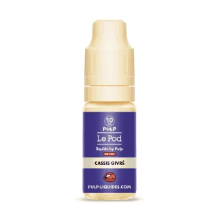 E-Liquide Sels de Nicotine Cassis Givr&eacute; - Le Pod Liquide - 10ml - Pulp