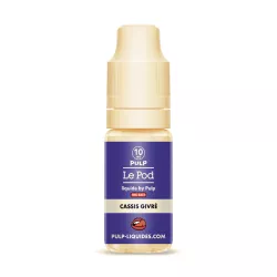 E-Liquid Nikotinsalze Cassis Givr&eacute; - Le Pod Liquide - 10ml - Pulp
