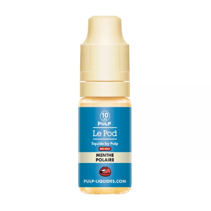 E-liquide au sel de nicotine Le Pod Liquide Menthe Polaire - Pulp