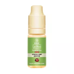 E-Liquid Nikotinsalze Citron Vert Menthe - Le Pod Liquide - 10ml - Pulp