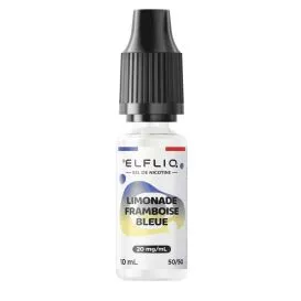 E-Liquide Sels de Nicotine Limonade Framboise Bleue - Elfliq Made In France - 10ml - Elfbar