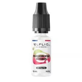 E-liquid Passion Kiwi Goyave - Elfliq Made In France - 10ml - Elfbar
