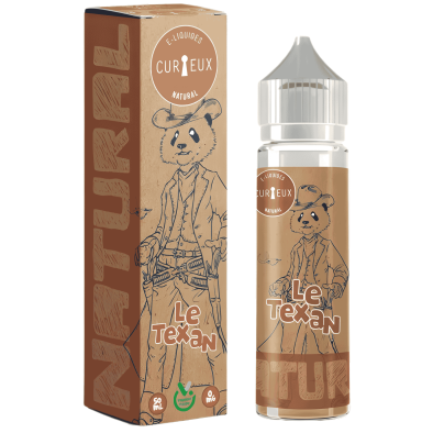 E-Liquide Texan - Edition NATURAL - 50ml - Curieux 0