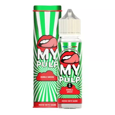 E-Liquide Bubble Green - My Pulp - 50ml - Pulp 0