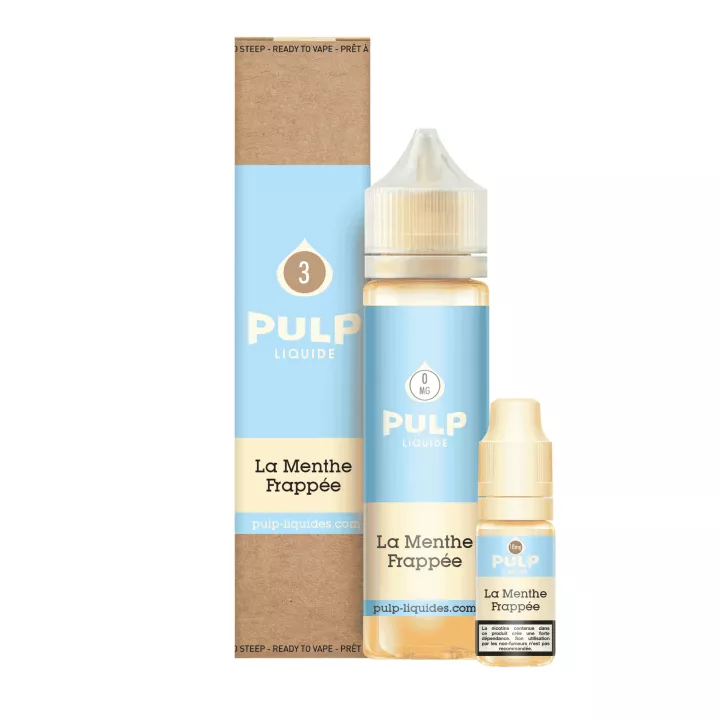 E-liquide La menthe Frapp&eacute;e 60 ml Pulp