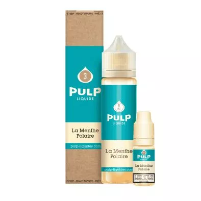 E-Liquid La Menthe Polaire - Pulp Classique - 60ml - Pulp 0