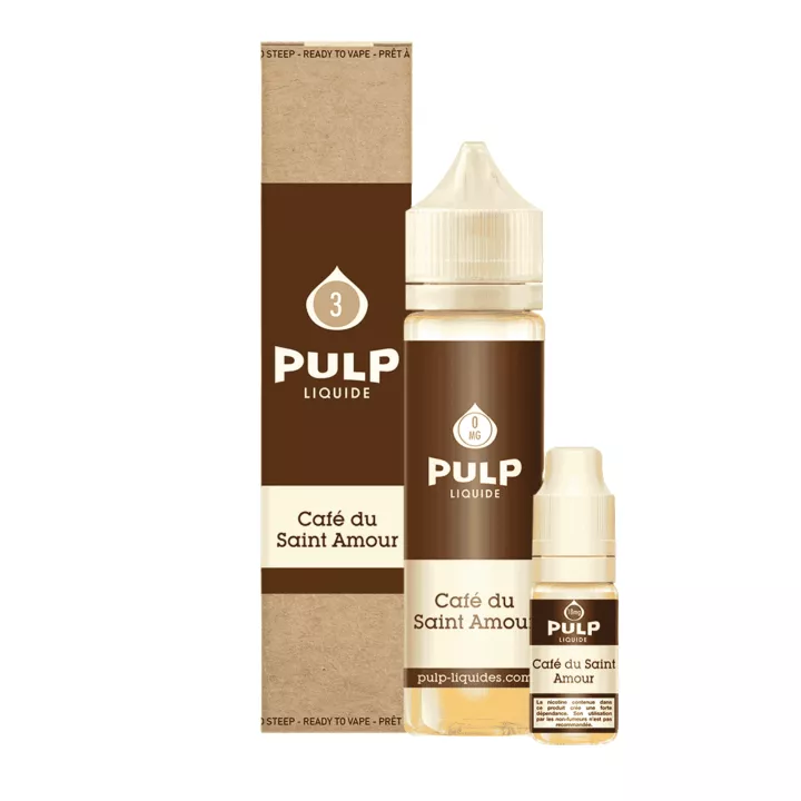 E-liquide Le Caf&eacute; du Saint Amour 60 ml Pulp