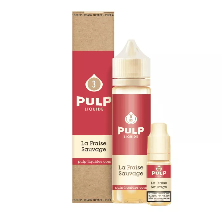 E-Liquide Fraise Sauvage 60 ml - Pulp