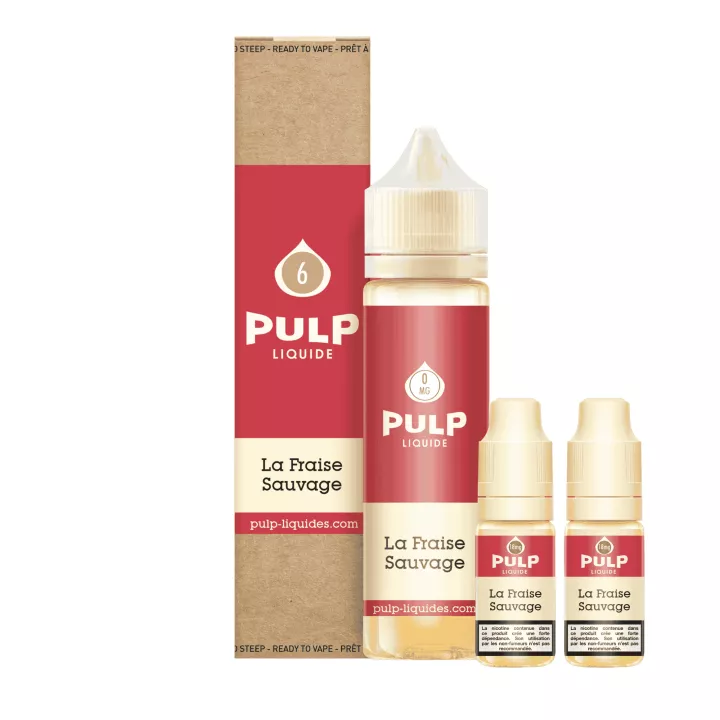 E-Liquide Fraise Sauvage 60 ml - Pulp