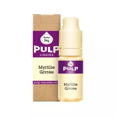 E-Liquide Myrtille Givrée - Pulp Classique - 10ml - Pulp 0