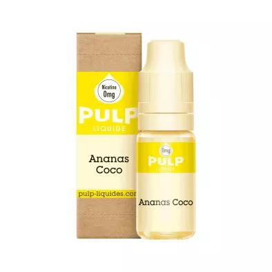 E-Liquid Ananas Coco - Pulp Original - 10ml - Pulp 0