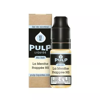 E-Liquide Sels de Nicotine La Menthe Frappée - Pulp Nic Salt - 10ml - Pulp 0