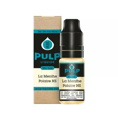 E-Liquide Sels de Nicotine La Menthe Polaire - Pulp Nic Salt - 10ml - Pulp 0
