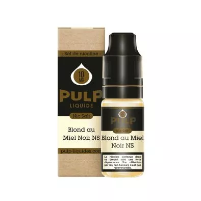 E-Liquid Nikotinsalze Blond au Miel Noir - Pulp Nic Salt - 10ml - Pulp 0