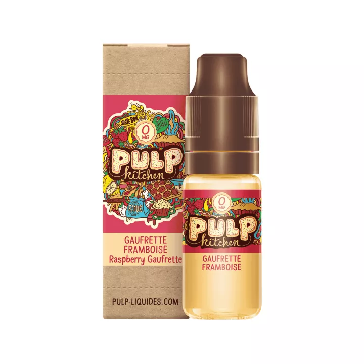 E-Liquid Gaufrette Framboise 10 ml - Pulp