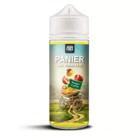 E-Liquid Mangue et Pêche - Panier du Marché - 100ml - Maison Fuel