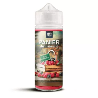 E-Liquid Cassis et Framboise - Panier du March&eacute; - 100ml - Maison Fuel