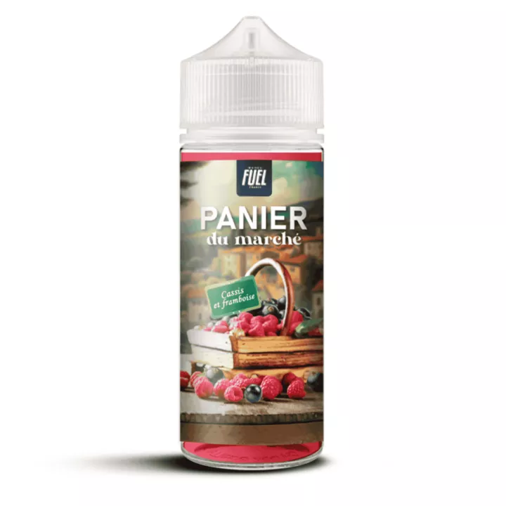 E-Liquid Cassis et Framboise 100 ml Panier du March&eacute; Maison Fuel