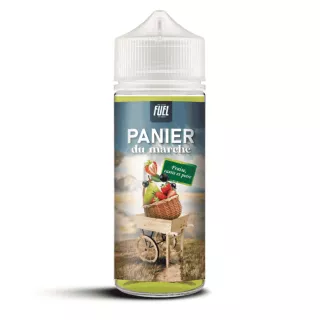 E-Liquide Fraise Cassis et Poire - Panier du March&eacute; - 100ml - Maison Fuel