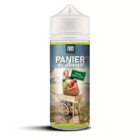 E-Liquid Fraise Cassis et Poire - Panier du Marché - 100ml - Maison Fuel