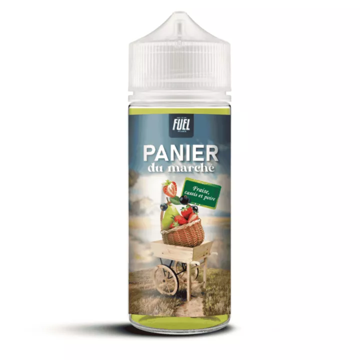 E-Liquid Fraise Cassis et Poire 100 ml Panier du March&eacute; Maison Fuel